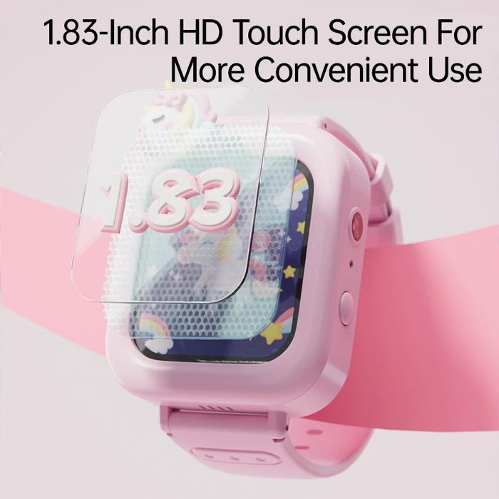 WOWKIDS K90 Kids Smartwatch 1.83" IPS with Camera - Pink