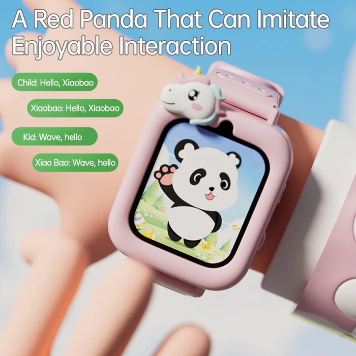 WOWKIDS K90 Kids Smartwatch 1.83" IPS with Camera - Pink