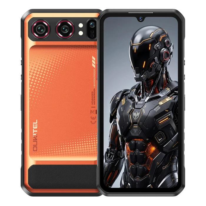 OUKITEL WP68 Air 5G Dual SIM (12/512GB) Ανθεκτικό Smartphone Πορτοκαλί
