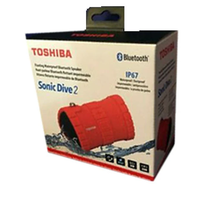 Φορητό Ηχείο Bluetooth Toshiba FLOATING Waterproof RED