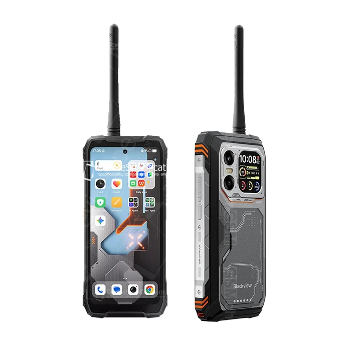 Blackview Smartphone Rugged Walkie Talkie 5G Black
