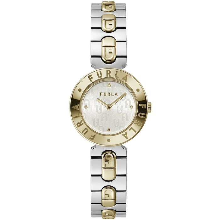 Γυναικείο Ρολόι Furla Ww00004007L4 (30mm) Μεταλλικό Μπρασελέ Ασημί