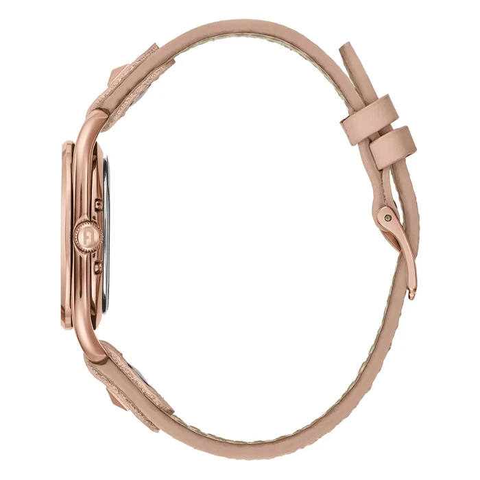 Γυναικείο Ρολόι Furla Ww00008003L3 (24mm) Δερμάτινο Λουράκι Ροζ