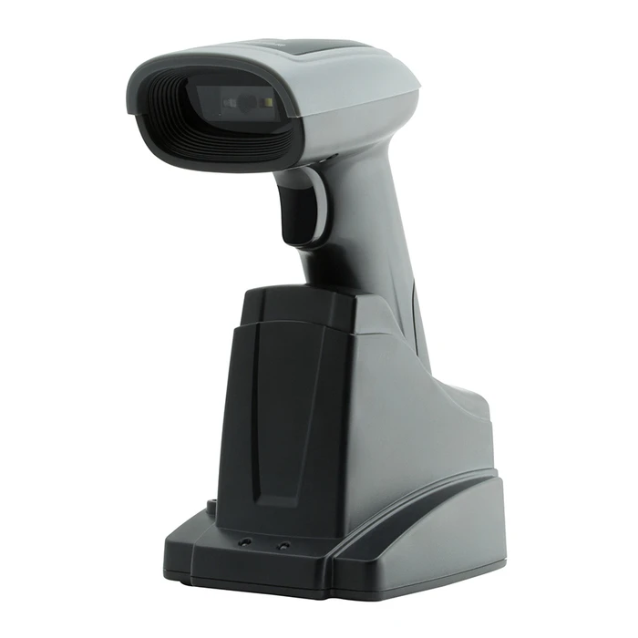 Barcode Scanner Gtcodestar X-1901B με Βάση, 1D & 2D, Ενσύρματο & Ασύρματο, 2000mAh, Μαύρο