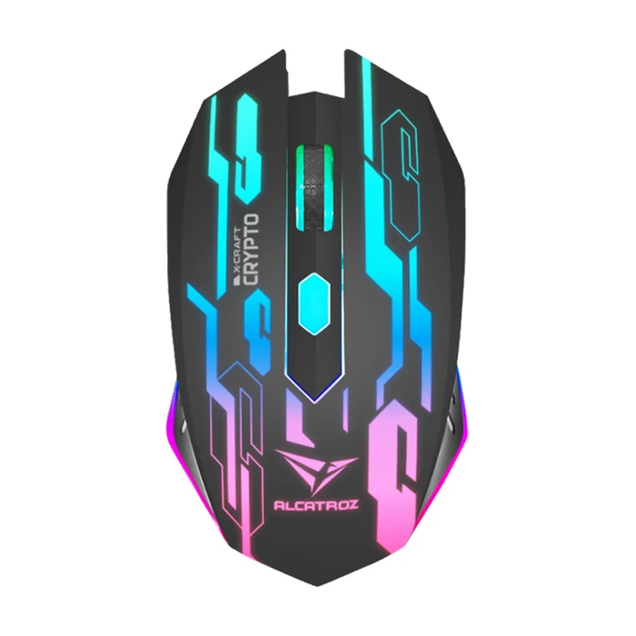 Gaming Ποντίκι Alcatroz 4-Button Rgb Cpi 2400 X-Craft Crypto