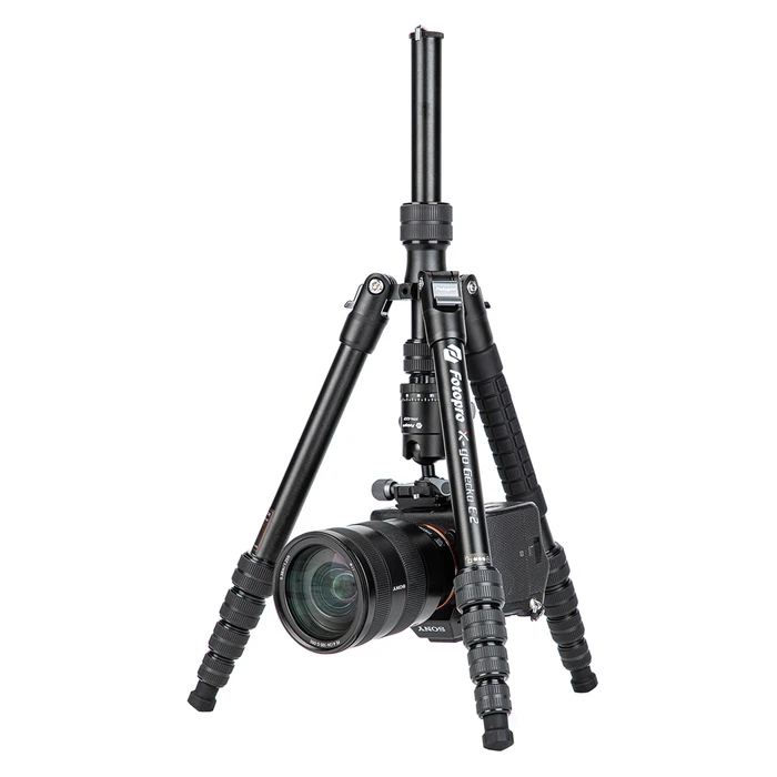 Τρίποδο Φωτογράφισης Fotopro X-Go Gecko E2, Πτυσσόμενο Έως 146.1Cm, Έως 8Kg, Μαύρο