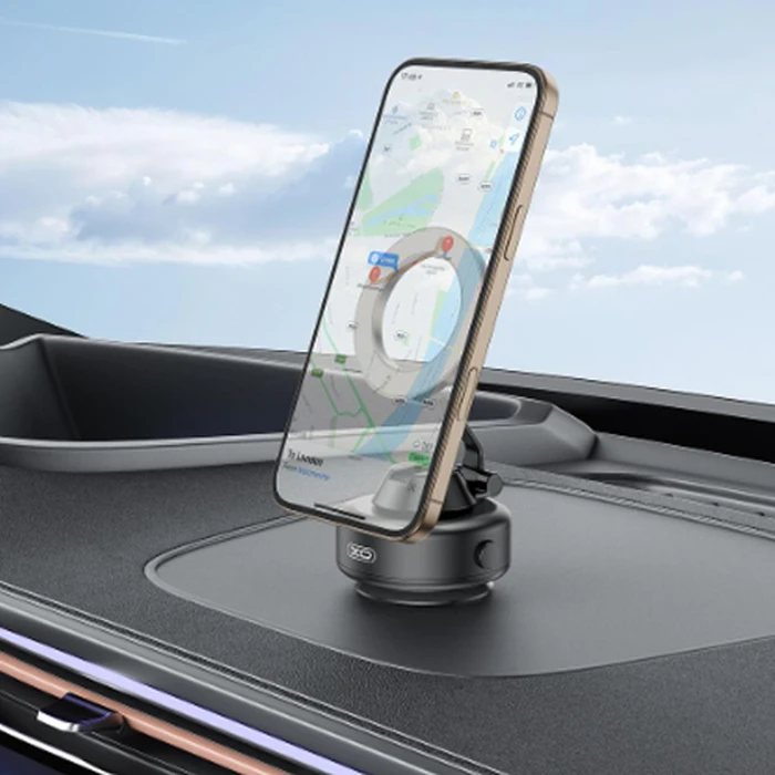Βάση Κινητού Αυτοκινήτου XO C172 Μαγνητική με Περιστροφή & Vacum MagSafe
