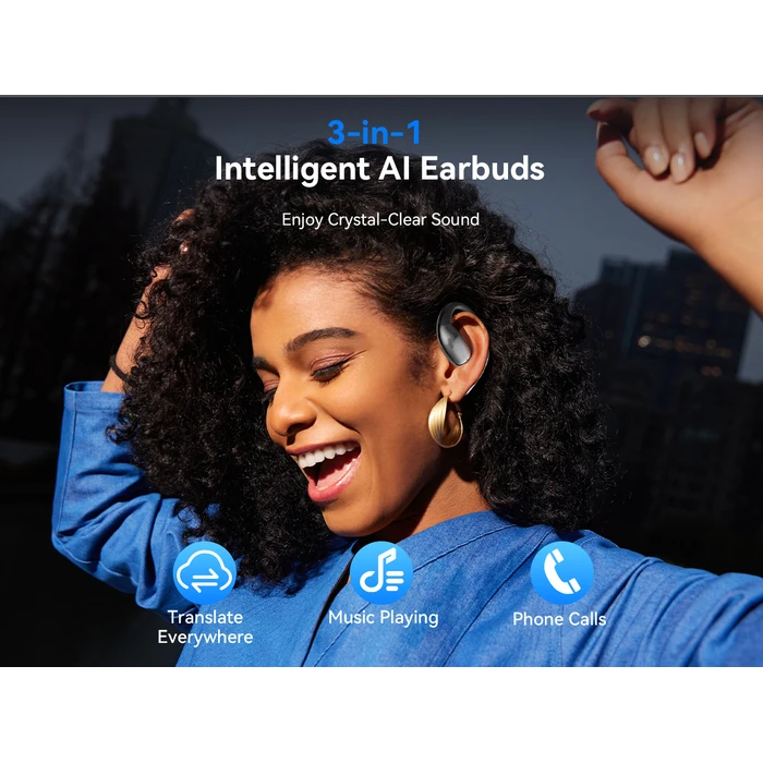 XO G37 Ακουστικά Bluetooth OWS με Μετάφραση AI