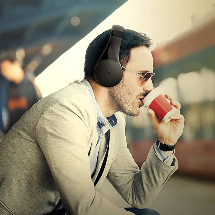 Headphones Motorola XT500 Μαύρο Ασύρματα Bluetooth over ear Hands Free