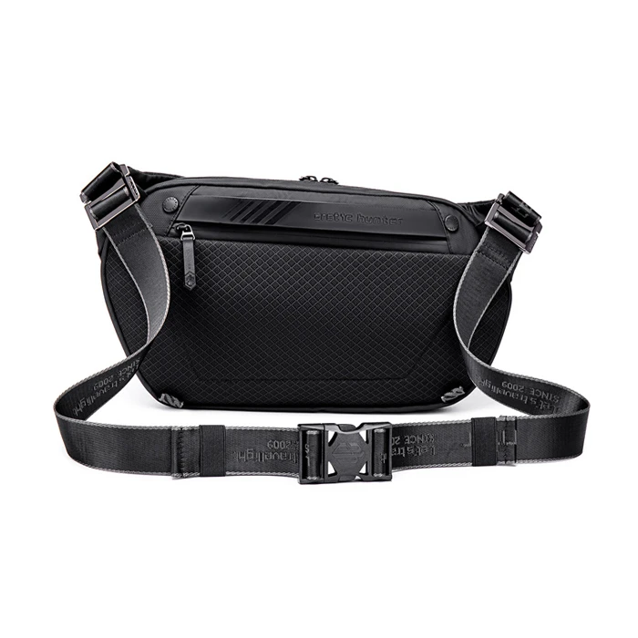 Τσάντα Arctic Hunter Crossbody Y00013 Αδιάβροχη Μαύρη