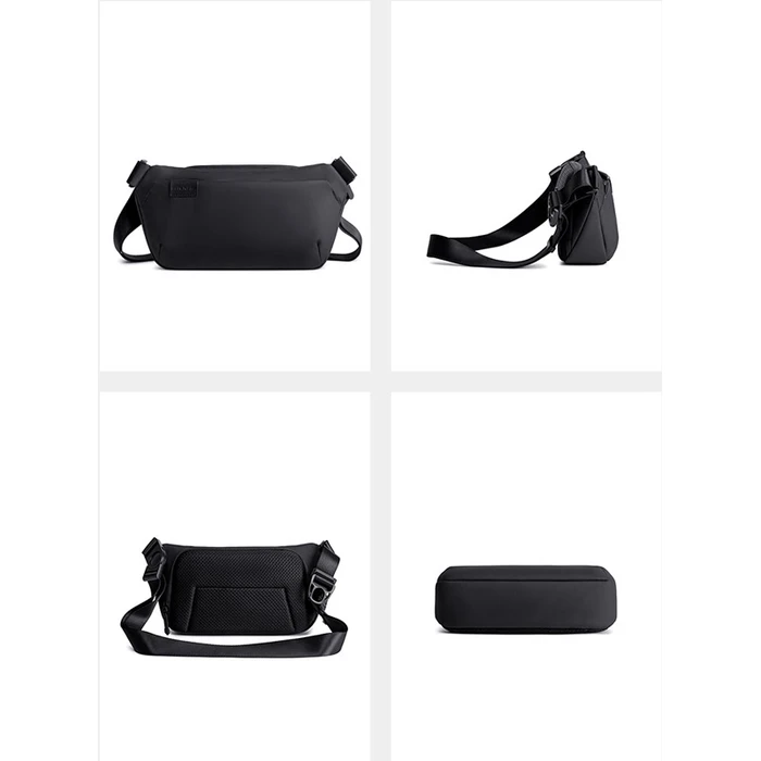 Τσάντα Arctic Hunter Μέσης Y00569 με Θήκη Tablet, 3.5L, Μαύρη