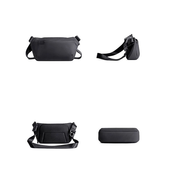 Τσάντα Arctic Hunter Μέσης Y00569 με Θήκη Tablet, 3.5L, Γκρι