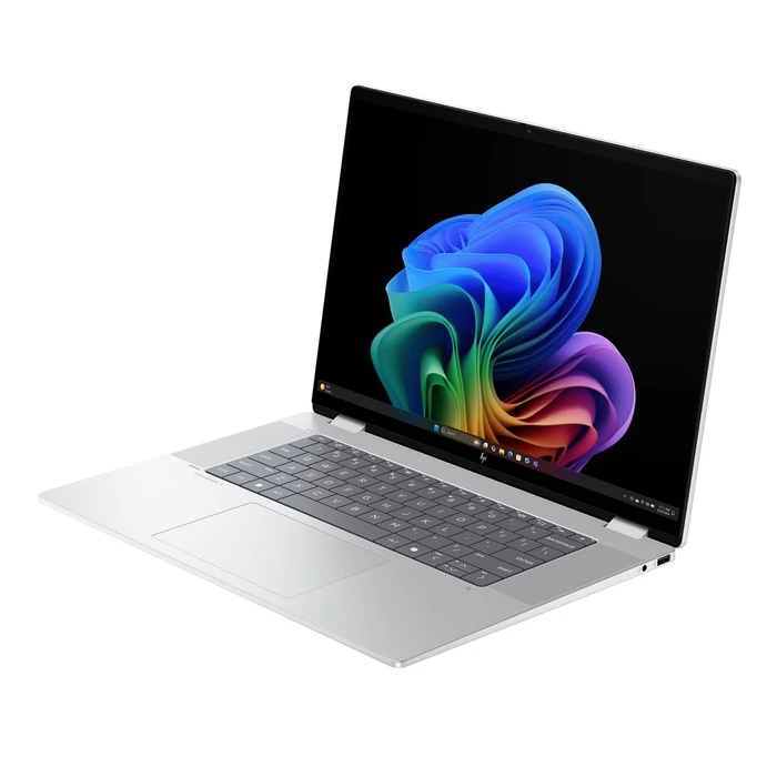 HP OmniBook X Flip 16 Υπολογιστής Φορητός 16 Οθόνη OLED 3K Αφής Intel Core Ultra 7 258V 32GB 1TB Arc 140V Windows 11 Glacier Silver