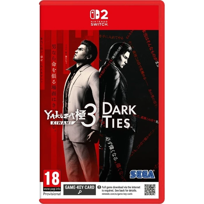 Nintendo Switch 2 SEGA Yakuza Kiwami 3 & Dark Ties