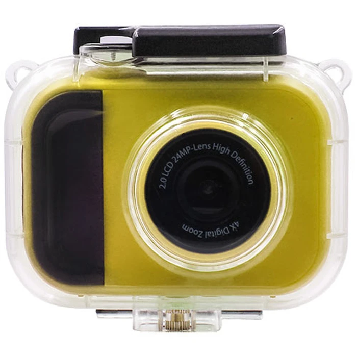 Action Camera Lamtech 2in1 Waterproof DIGITAL YELLOW