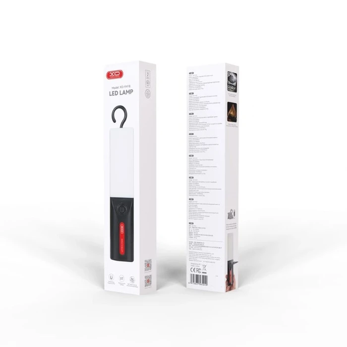 XO Outdoor Solar LED Light with Hook and 5 Lighting Modes