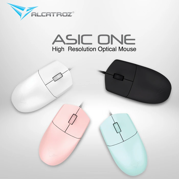 Ποντίκι Alcatroz 1600cpi Asic One Peach