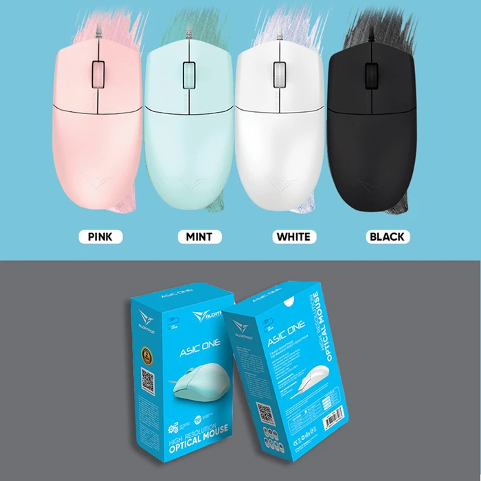 Ποντίκι Alcatroz 1600cpi Asic One White