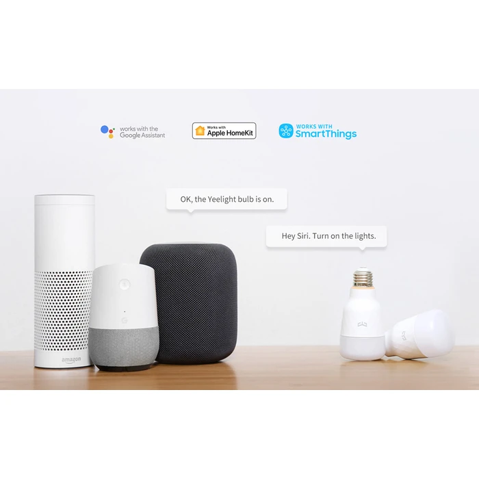 Smart Λάμπα LED Yeelight YLDP15YL, Wi-Fi, 8.5W, E27, 800lm, 2700K