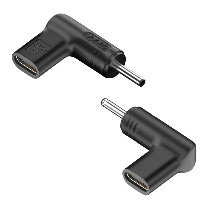 Αντάπτορας Τροφοδοσίας Powertech YX-02, USB-C σε 3.5x1.35mm, μαύρος