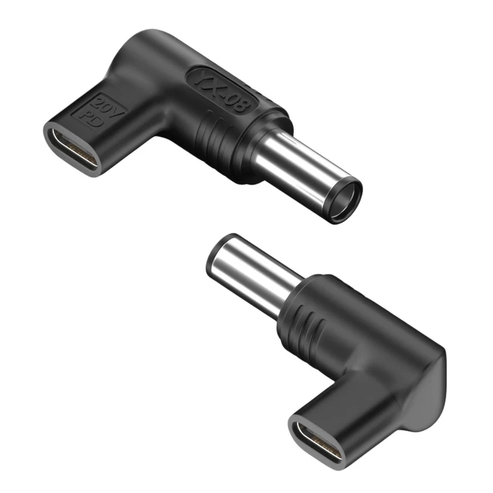 Αντάπτορας Τροφοδοσίας Powertech YX-08, USB-C σε Dell 7.4x5mm, μαύρος