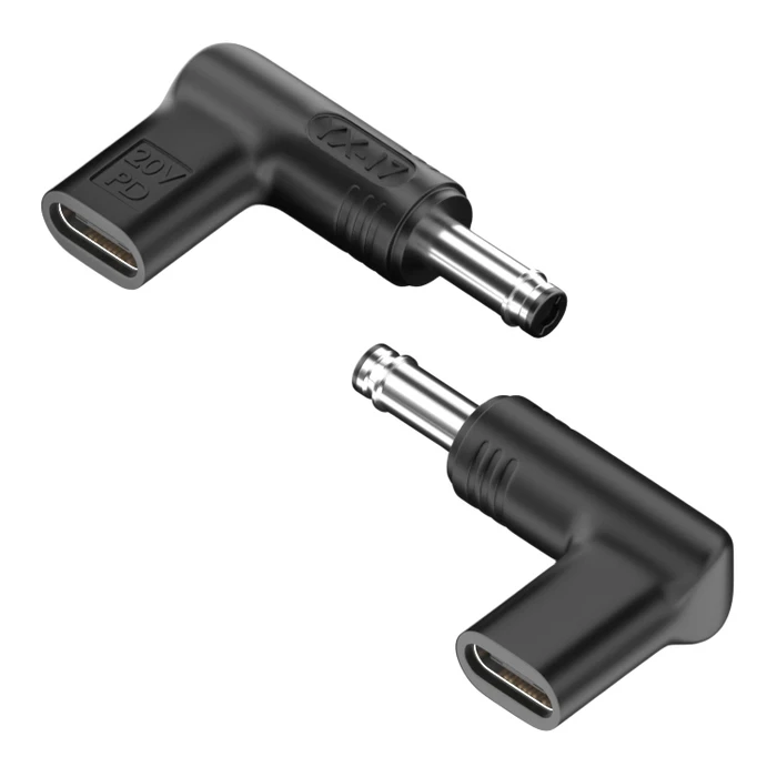 Αντάπτορας Τροφοδοσίας Powertech YX-17, USB-C σε HP 4.8x1.7mm, μαύρος