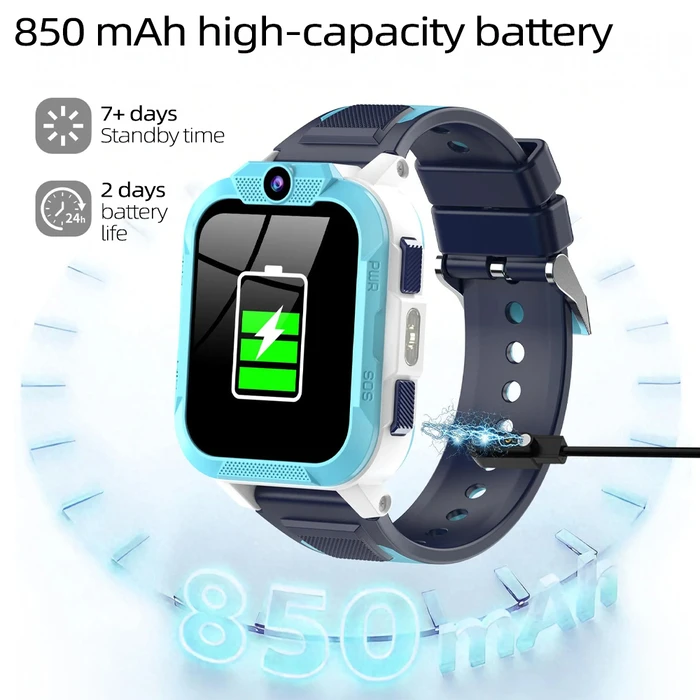 Blackview Z40 PRO Παιδικό Smartwatch 4G με GPS & Κάμερα Μπλε