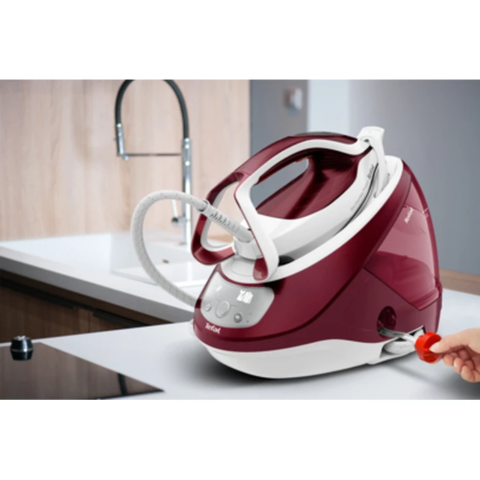 Σύστημα Σιδερώματος Tefal GV9220 2600 W Durilium AirGlide Autoclean soleplate Burgundy, White