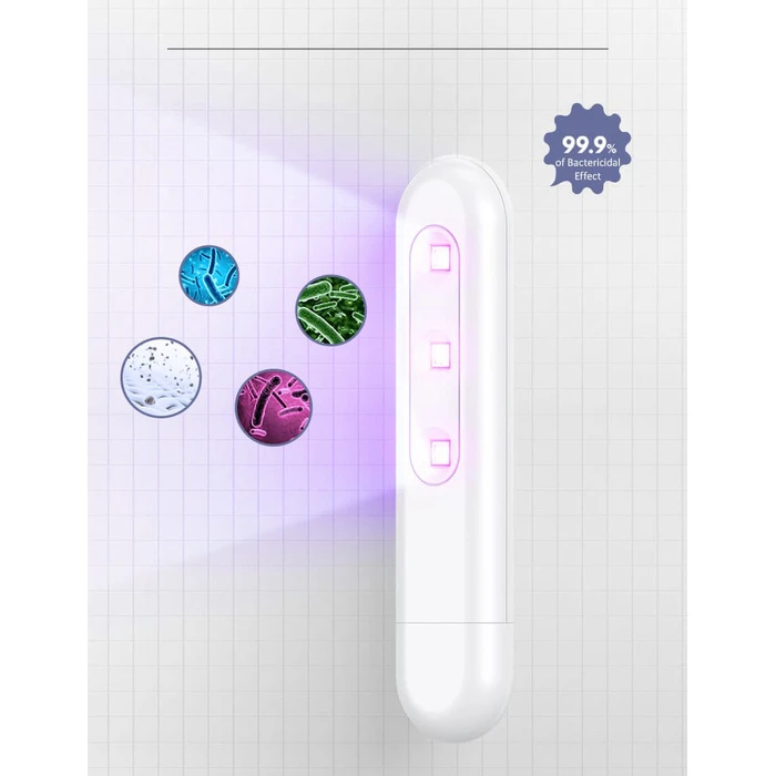 Αποστειρωτής UV Usams ultra mini US-ZB158, λευκός