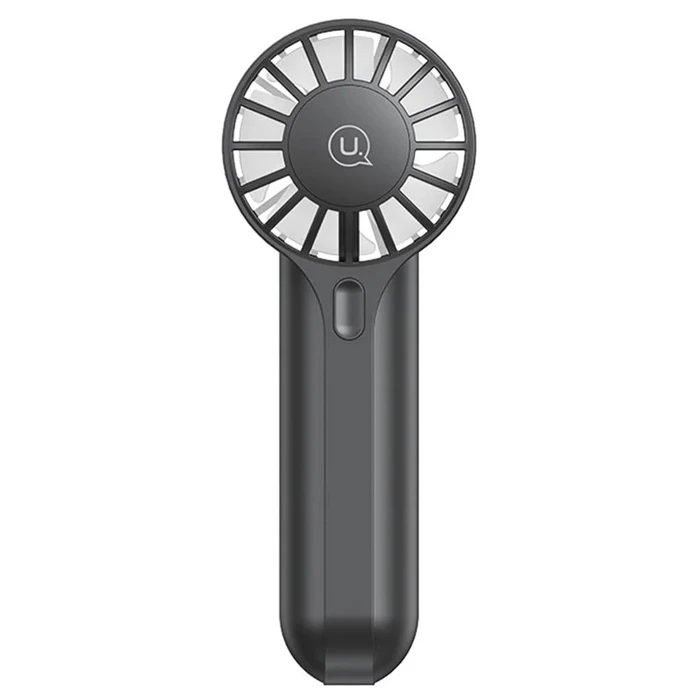 Φορητό Ανεμιστηράκι Usams ZB288 με 3 ταχύτητες, 1200mAh, Μαύρος