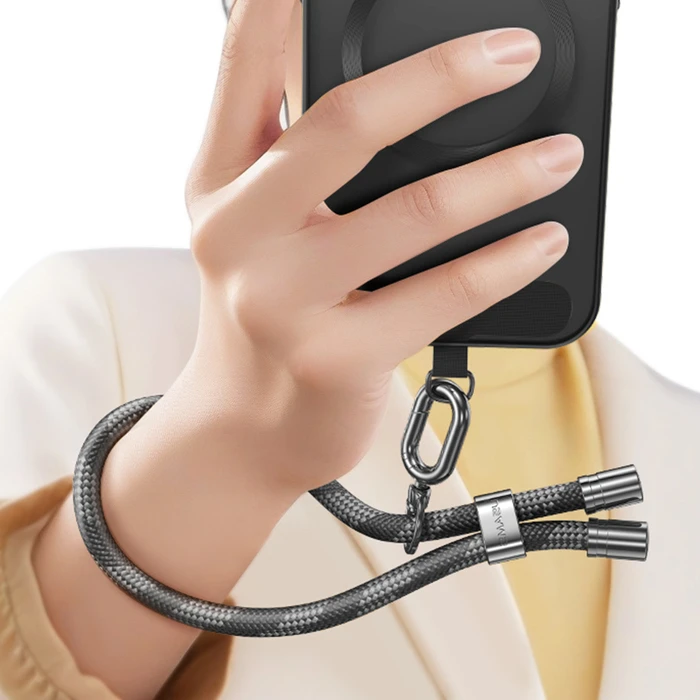 Λουράκι Καρπού Usams για κινητά ZB317, 34cm, universal, μπλε