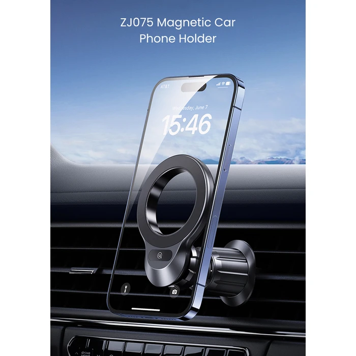 Βάση Smartphone Αυτοκινήτο Usamsυ US-ZJ075, αεραγωγών, μαγνητική, μαύρη