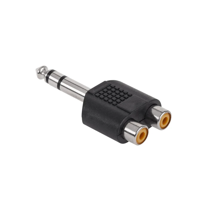 Default Brand Audio Adapter 6.35mm Stereo to 2x RCA M F