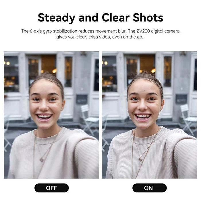 SJcam ZV200 Compact Φωτογραφική Μηχανή 12MP Οπτικού Ζουμ 16x Μαύρη
