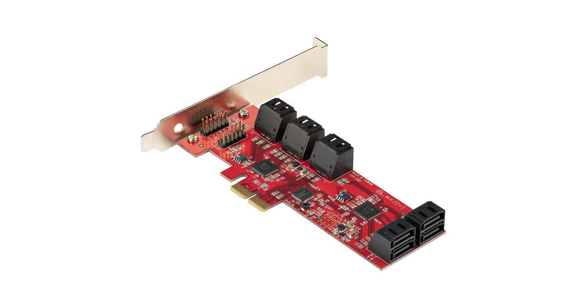 Controller PCIe StarTech SATA Controller - 10 Port SATA - Techstores.gr