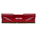 Μνήμη RAM Σταθερού DDR4 16GB AFOX GAMING 3200MHZ CL16 RANK1 XMP2 RED