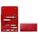 Αξεσουάρ Νυχιών Zwilling CLASSIC INOX Press Stud Case, red, 5 pcs.