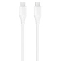 XO USB C to USB C Braided Data Cable 60W White