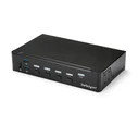 KVM Switch StarTech 4 Port HDMI - 1080p - USB 3.0 & Audio Support - (SV431HDU3A2) - 4 ports - rack-mountable