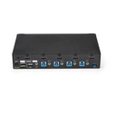 KVM Switch StarTech 4 Port HDMI - 1080p - USB 3.0 & Audio Support - (SV431HDU3A2) - 4 ports - rack-mountable
