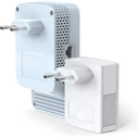 Powerline TP-Link TL-WPA1000 KIT V1 - adapter kit - 802.11a/b/g/n/ac - wall-pluggable