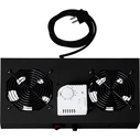 Rack Fan Για Καμπίνα Δικτύου Digitus Professional Line DN-19 FAN-2-WM-T-SW