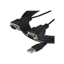 Αντάπτορας USB StarTech to Serial Adapter - 2 Port - COM Port Retention - FTDI RS-232 x 2