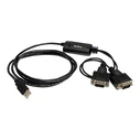Αντάπτορας USB StarTech to Serial Adapter - 2 Port - COM Port Retention - FTDI RS-232 x 2
