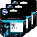 Μελάνι HP 711 - 3-pack - dye-based cyan - original - DesignJet