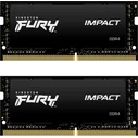 Μνήμη RAM Φορητού DDR4 64GB Kingston FURY Impact - 2 x 32GB - SO-DIMM 260-pin - 3200 MHz / PC4-25600