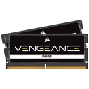Μνήμη RAM Φορητού DDR5 64GB Corsair Vengeance - 2 x 32GB - SO-DIMM 262-pin - 4800 MHz / PC5-38400