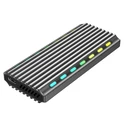 Θήκη Σκληρού Δίσκου M.2 Gembird EE2280-U3C-03 USB 3.1 NVMe RGB, aluminum