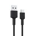 Καλώδιο USB Aukey CB-CD30 Type-C Power Delivery PD 3A 0.9m Nylon Black