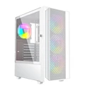 Κουτί Υπολογιστή Gembird Fornax 4000W ARGB Gaming ATX Midi Tower, backlight, White
